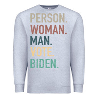 Heather Grey Person Woman Man Vote Biden Premium Sweatshirt - Bettercallsaul