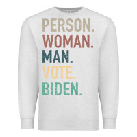 Oatmeal Heather Person Woman Man Vote Biden Premium Sweatshirt - Bettercallsaul