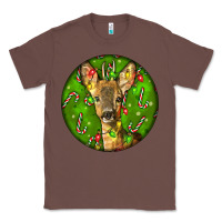 Chestnut red brocket deer christmas Classic Tee - LillyAllenDesigns