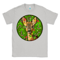 Moon Dust red brocket deer christmas Classic Tee - LillyAllenDesigns