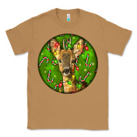 Toasted Coconut red brocket deer christmas Classic Tee - LillyAllenDesigns