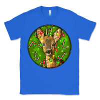 True Royal red brocket deer christmas Classic Tee - LillyAllenDesigns