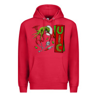 Cardinal Christmas Character Premium Hoodie - NancyCooperArtShop