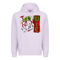 Lilac Christmas Character Premium Hoodie - NancyCooperArtShop