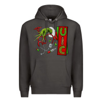 Smoke Christmas Character Premium Hoodie - NancyCooperArtShop