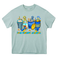 Arona down syndrome coffee cups Heavy Core Tee - Zillion Design Studio