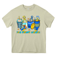 Mossy down syndrome coffee cups Heavy Core Tee - Zillion Design Studio