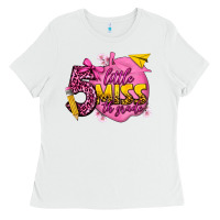White little miss 5th grade Ladies Tee - texasbilliewilder