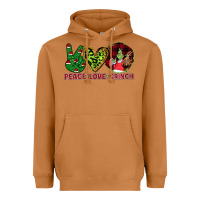 Meerkat Peace Love Grinch Heavyweight Hoodie - Bettercallsaul