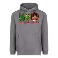 Storm Peace Love Grinch Heavyweight Hoodie - Bettercallsaul