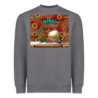 Storm merry christmas cookies buffalo plaid Heavyweight Sweatshirt - Jasminsmagicworld