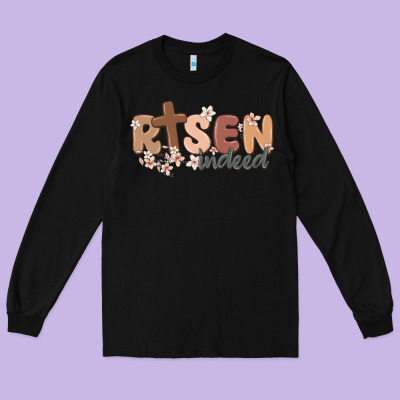 Risen Indeed Long Sleeve Tee Designed By Maliassmallbusiness