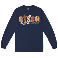 Navy risen indeed Long Sleeve Tee - MaliasSmallBusiness