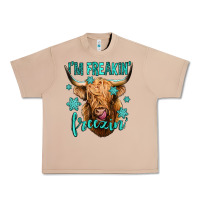 Burro i'm freakin freezin long haired cow Urban Heavy Tee - Jasminsmagicworld