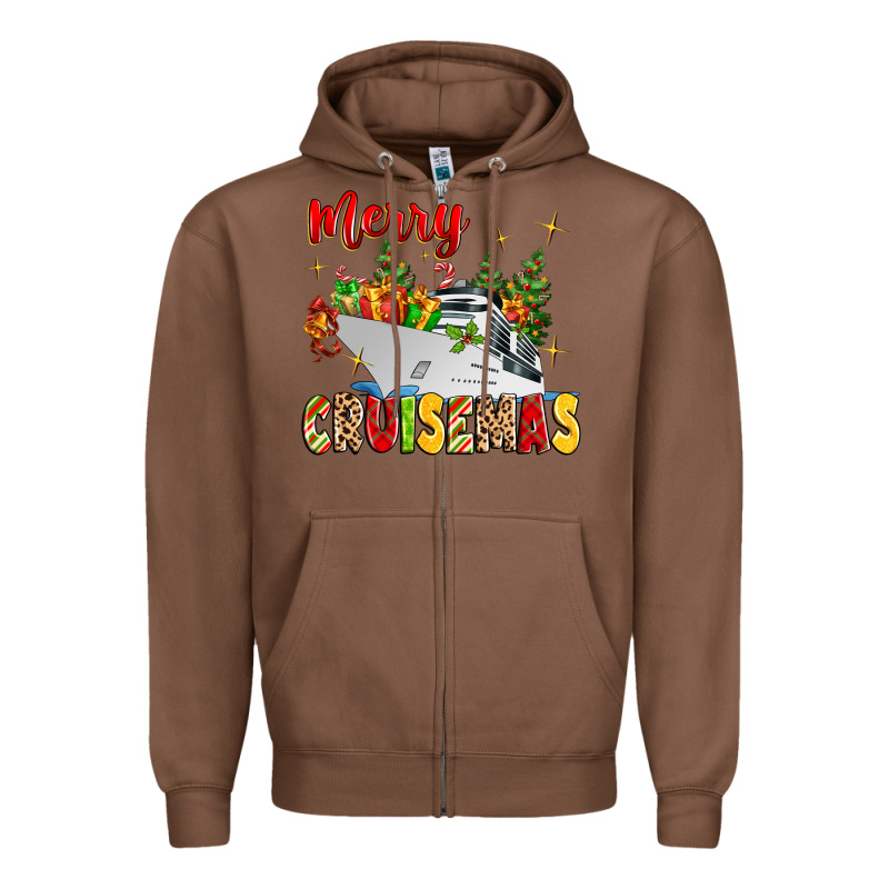 Merry Cruisemas Zipper Hoodie by MaliasSmallBusiness | Teevron