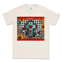 Natural Christmas cross Classic Tee - Jasminsmagicworld