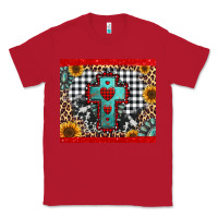 Red Christmas cross Classic Tee - Jasminsmagicworld