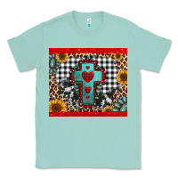 Seafoam Christmas cross Classic Tee - Jasminsmagicworld