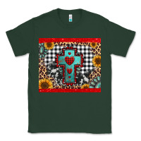 Sports Green Christmas cross Classic Tee - Jasminsmagicworld
