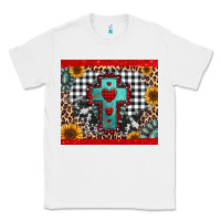 White Christmas cross Classic Tee - Jasminsmagicworld