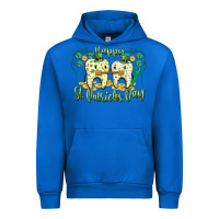 Cobalt Happy St. Patrick's Day Tooth Dentist Urban Hoodie - CowGirlArtShop