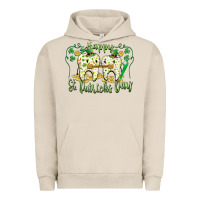 Pigment French Oak Happy St. Patrick's Day Tooth Dentist Urban Hoodie - CowGirlArtShop