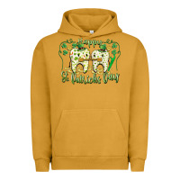 Pigment Peanut Butter Happy St. Patrick's Day Tooth Dentist Urban Hoodie - CowGirlArtShop