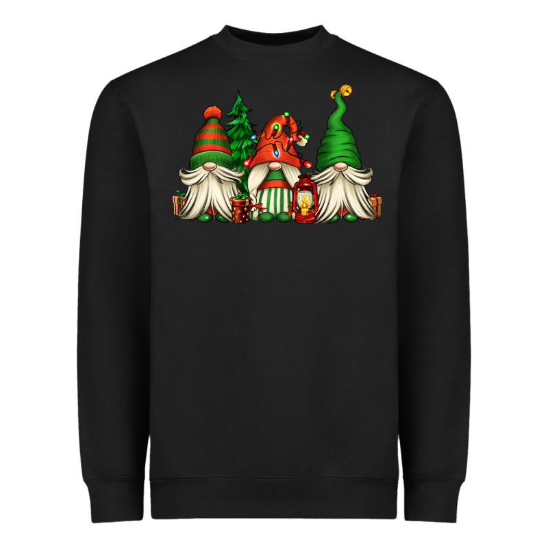 Christmas Gnomes Heavyweight Sweatshirt by Jasminsmagicworld | Teevron