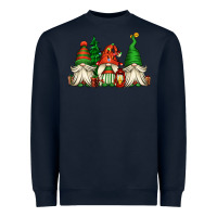 Navy christmas gnomes Heavyweight Sweatshirt - Jasminsmagicworld