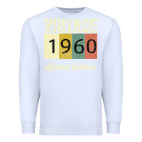 White Vintage 1960 Limited Edition Premium Sweatshirt - Bettercallsaul