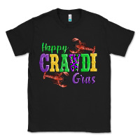 Black happy mardi gras with lobster Classic Tee - AdoDesignShop