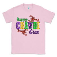 Bubblegum Pink happy mardi gras with lobster Classic Tee - AdoDesignShop