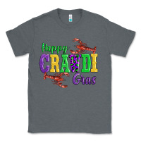 Charcoal Heather happy mardi gras with lobster Classic Tee - AdoDesignShop