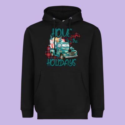 Christmas Home For The Holidays Heavyweight Hoodie Designed By Bettercallsaul