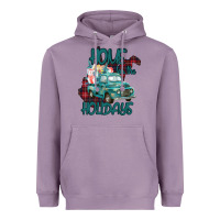 Lavender Christmas Home For The Holidays Heavyweight Hoodie - Bettercallsaul
