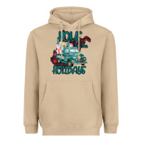 Mushroom Christmas Home For The Holidays Heavyweight Hoodie - Bettercallsaul