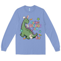 Colony Blue bunny saurus rex Long Sleeve Tee - MaliasSmallBusiness
