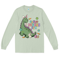 Matcha bunny saurus rex Long Sleeve Tee - MaliasSmallBusiness