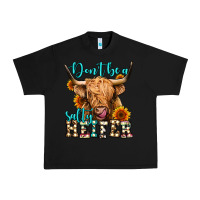 Black don't be a salty heifer long haired cow Urban Heavy Tee - Jasminsmagicworld
