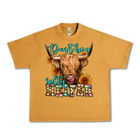 Peanut Butter don't be a salty heifer long haired cow Urban Heavy Tee - Jasminsmagicworld