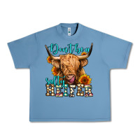 Pebble Blue don't be a salty heifer long haired cow Urban Heavy Tee - Jasminsmagicworld
