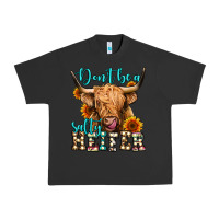 Pigment Black don't be a salty heifer long haired cow Urban Heavy Tee - Jasminsmagicworld