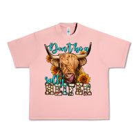 Salmon don't be a salty heifer long haired cow Urban Heavy Tee - Jasminsmagicworld