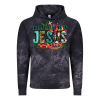 Cloud Black all my hope is in jesus Vintage Hoodie - Jasminsmagicworld