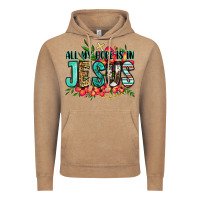Vintage Coffee all my hope is in jesus Vintage Hoodie - Jasminsmagicworld
