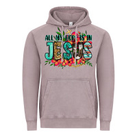 Vintage Zinc all my hope is in jesus Vintage Hoodie - Jasminsmagicworld