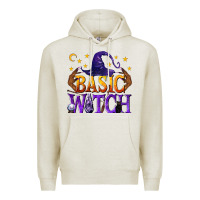 Oatmeal Heather Basic Witch Premium Hoodie - texasbilliewilder