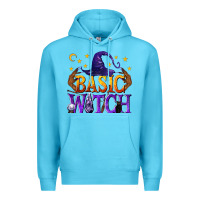 Ocean Blue Basic Witch Premium Hoodie - texasbilliewilder