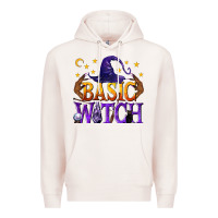 Pale Pink Basic Witch Premium Hoodie - texasbilliewilder