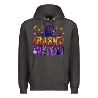 Smoke Basic Witch Premium Hoodie - texasbilliewilder